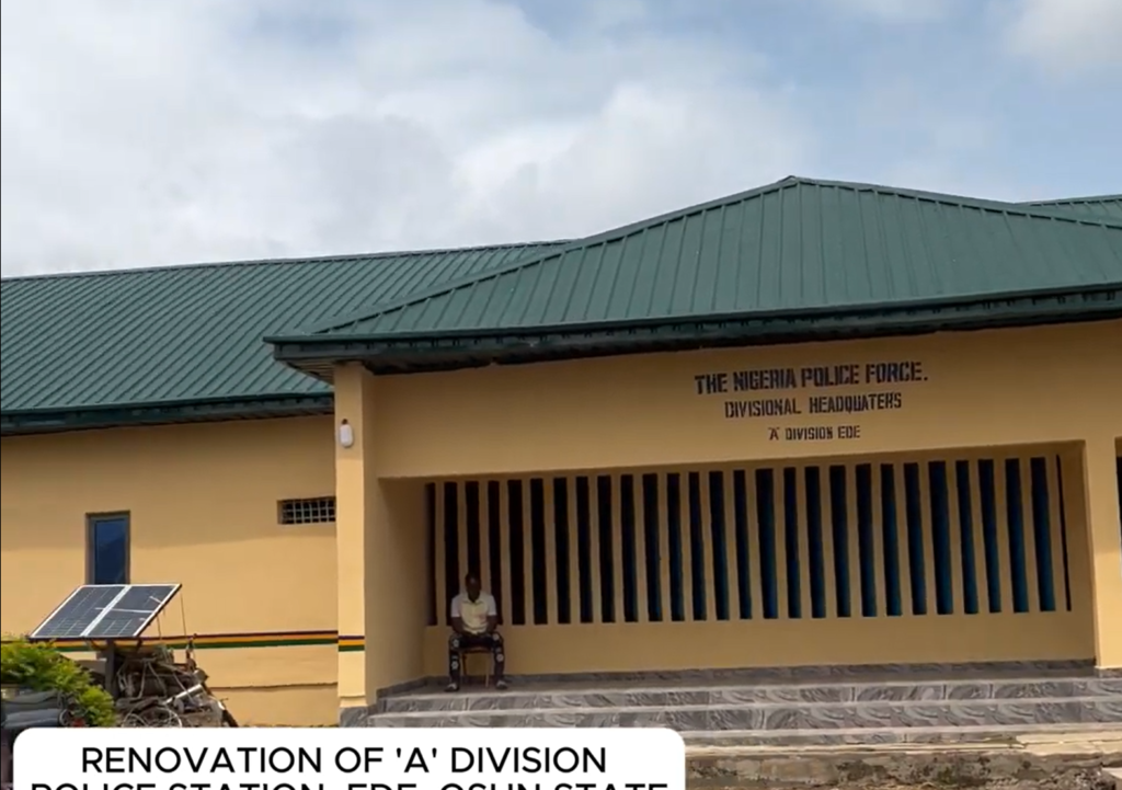 RENOVATION OF 'A' DIVISION POLICE STATION, EDE